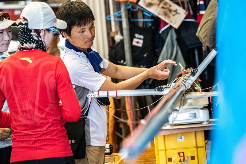 Ashore at the Yamaha 2019 470 Worlds - Enoshima, August 2019 - photo © Junichi Hirai / Bulkhead Magazine Japan