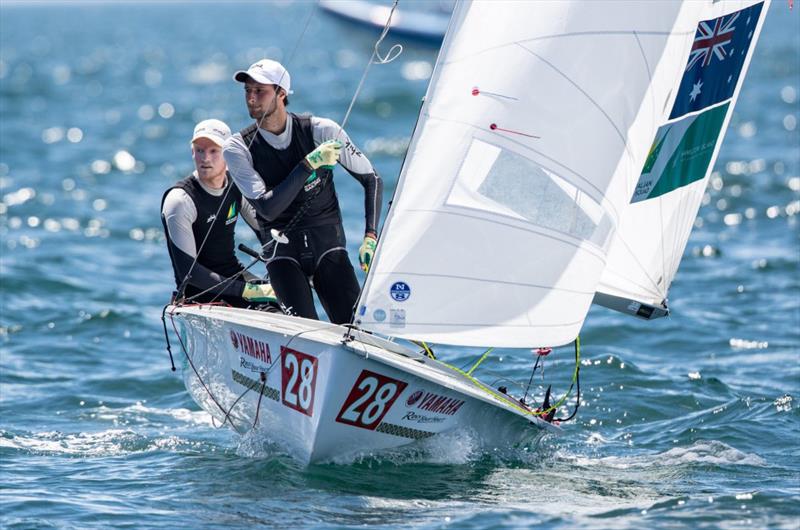 Day 3 of the Yamaha 470 World Championships, Enoshima, Japan photo copyright Junichi Hirai / Bulkhead Magazine Japan taken at  and featuring the 470 class