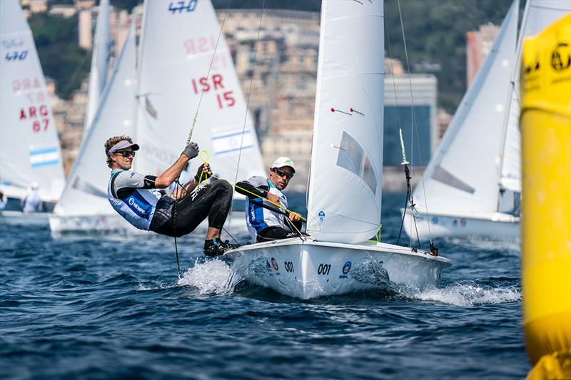 Mat Belcher and Will Ryan - Hempel World Cup Series  photo copyright Beau Outteridge taken at  and featuring the 470 class