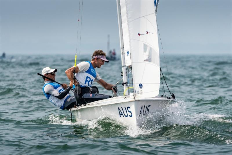 Mat Belcher and Will Ryan - Ready Steady Tokyo day 2 photo copyright Beau Outteridge taken at  and featuring the 470 class