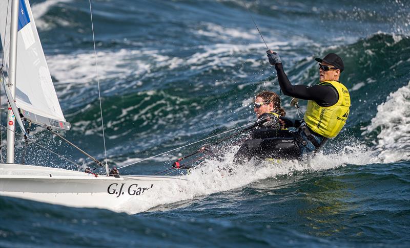 Paul Snow-Hansen, Daniel Willcox (NZL) - 470 - Enoshima , Round 1 of the 2020 World Cup Series - August 29, 2019 photo copyright Jesus Renedo / Sailing Energy / World Sailing taken at  and featuring the 470 class