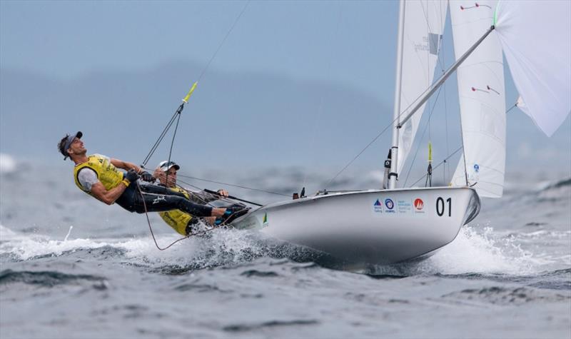 Mat Belcher and Will Ryan - Hempel World Cup Series Enoshima, Day 5 - photo © Pedro Martinez / Sailing Energy / World Sailing
