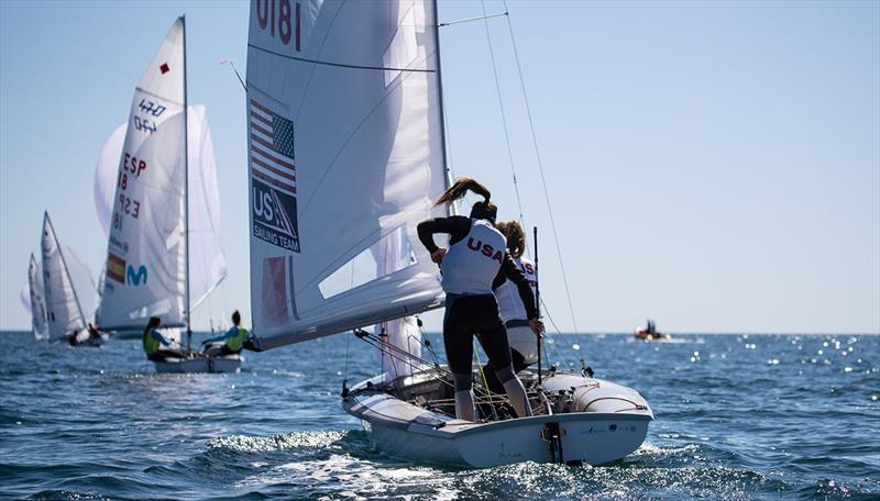 2021 470 European Championship photo copyright Uros Kekus Kleva taken at  and featuring the 470 class