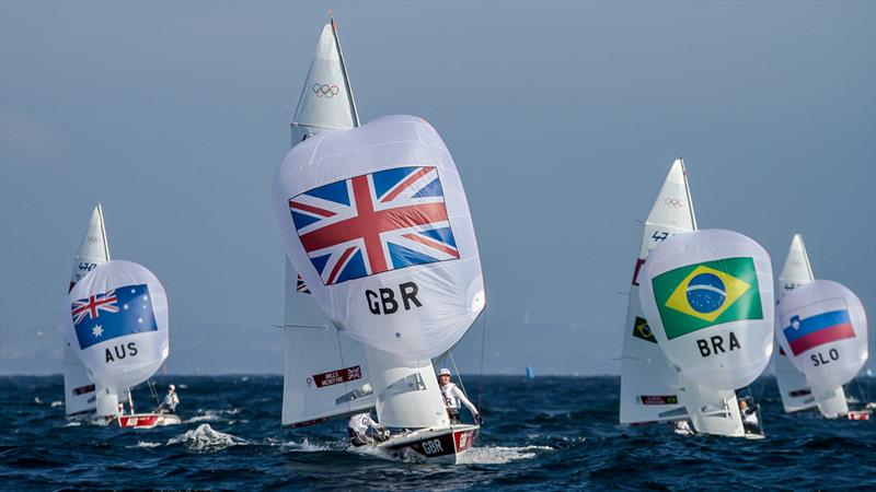 Tokyo2020 - Day 4 - July, 28, - Enoshima, Japan. Womens 470 photo copyright Richard Gladwell - Sail-World.com / nz taken at  and featuring the 470 class