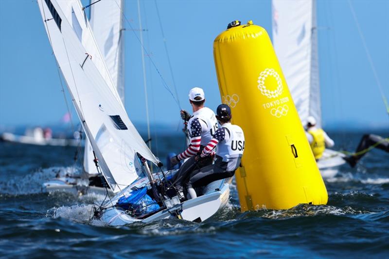 Stu McNay (Providence, RI) and Dave Hughes (Miami, Fla.) - Tokyo 2020 Olympics - photo © Sailing Energy / US Sailing