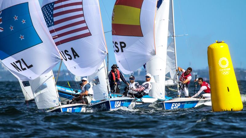 Final leg - Medal Race - Tokyo2020 - Day 10 - August 4, , Enoshima, Japan - photo © Richard Gladwell - Sail-World.com / nz