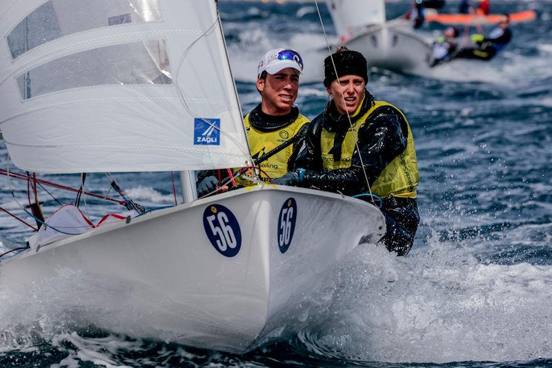 Ferrari and Caruso (470 Mixed ITA) - 51 Trofeo Princesa Sofía Mallorca - photo © Sailing Energy / Trofeo Princesa Sofía Mallorca