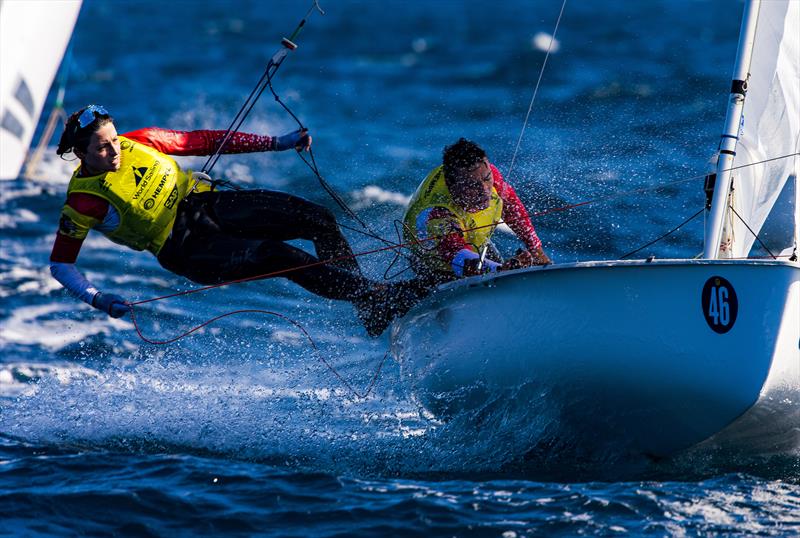 Xammar and Brugman (470 Mixed ESP) - 51 Trofeo Princesa Sofía Mallorca - photo © Sailing Energy / Trofeo Princesa Sofía Mallorca