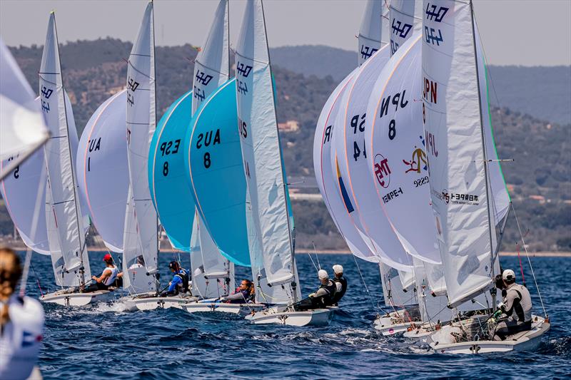 Mixed 470 - Day 5 - 53rd Semaine Olympique Francais, Hyeres - photo © Sailing Energy / FFVOILE