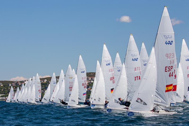 470 Europeans 2022 day 1 - photo © Nikos Alevromytis