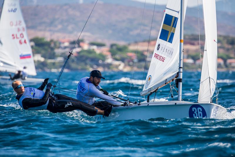 470 Europeans 2022 day 1 photo copyright Nikos Alevromytis taken at  and featuring the 470 class