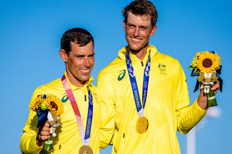 Mat Belcher and Will Ryan at the Tokyo Olympics - photo © Sailing Energy