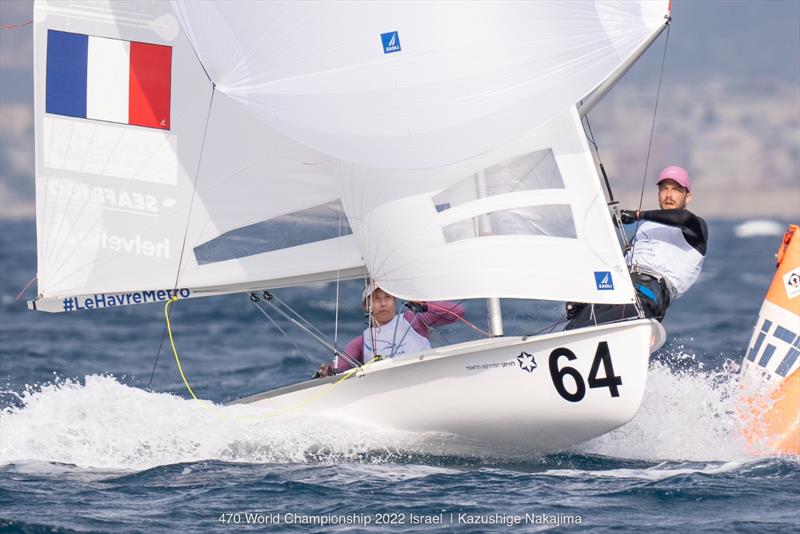 JPN 8 on 470 Worlds at Sdot Yam, Israel day 3 - photo © Amit Shisel / Int. 470 Class