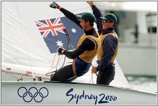 Tom King and Mark Turnbull - photo © Nick Wilson / Allsport / Getty Images