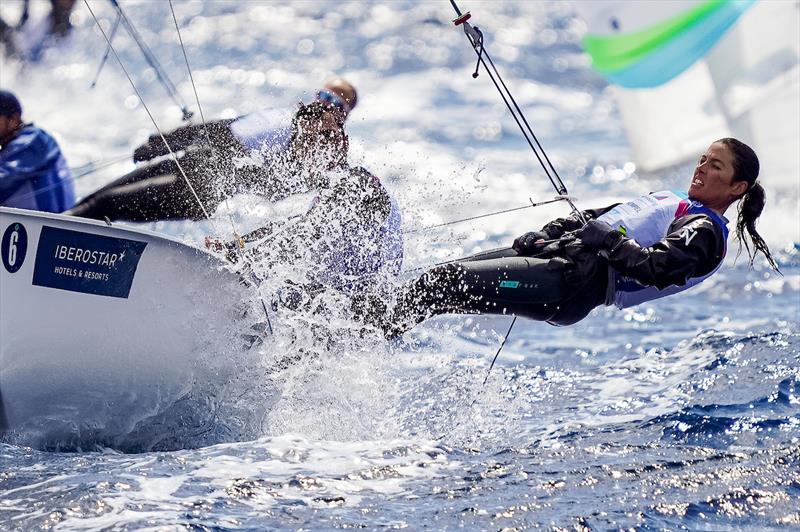 Xammar & Brugman (470 Mixed) on 52 Trofeo Princesa Sofia Mallorca day 2 photo copyright Sailing Energy / Trofeo Princesa Sofía Mallorca taken at Real Club Náutico de Palma and featuring the 470 class