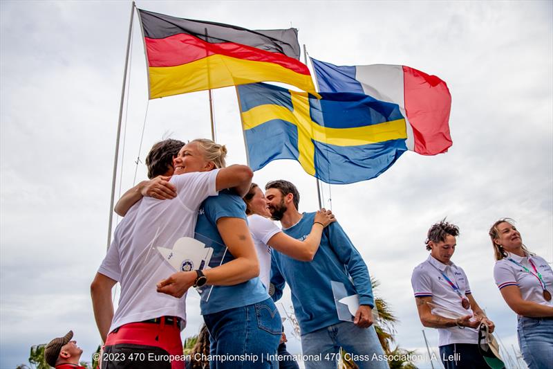 470 Europeans in San Remo, Italy - final day - photo © A Lelli