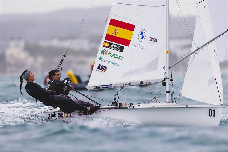 470 Worlds in Llucmajor photo copyright Bernardí Bibiloni / 470 Int. Class taken at Club Nàutic S'Arenal and featuring the 470 class