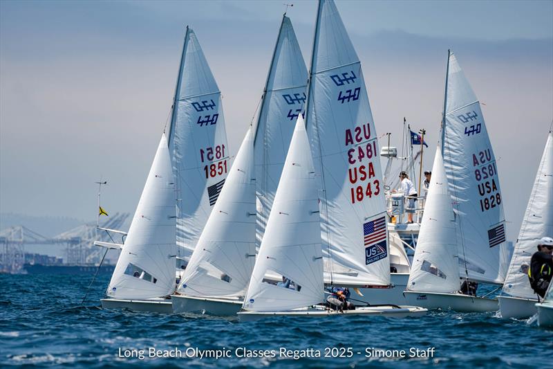 2025 Long Beach Olympic Classes Regatta - photo © Simone Staff