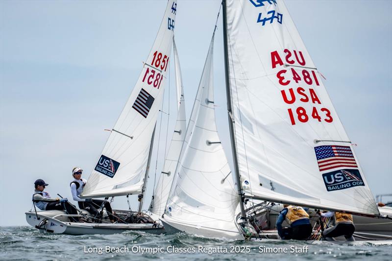 2025 Long Beach Olympic Classes Regatta - Day 3 - photo © Simone Staff