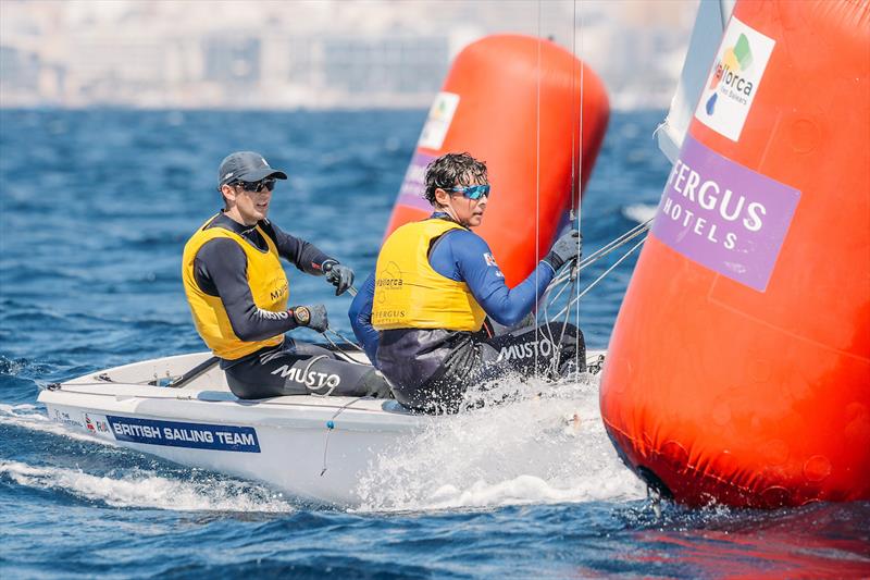 Martin Wrigley & Bettine Harris (GBR), 470 Mixed - photo © Sailing Energy / Trofeo Princesa Sofía Mallorca