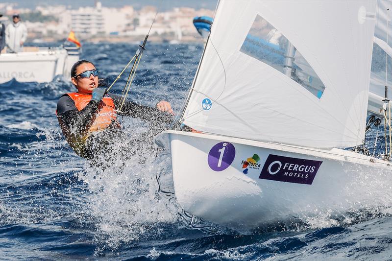 Marta Cardona (ESP), Youth World Sailor of the Year 2025 photo copyright Sailing Energy / Trofeo Princesa Sofía Mallorca taken at Real Club Náutico de Palma and featuring the 470 class
