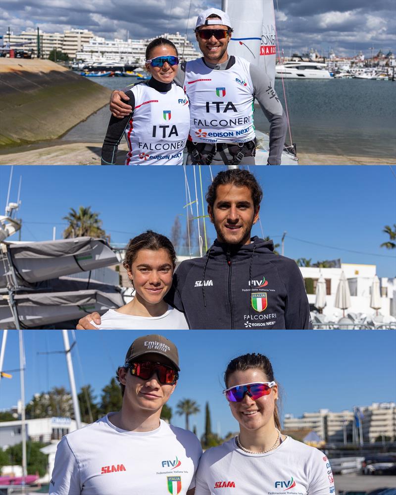 Italian sailors at the 55th Trofeo Princesa Sofia Mallorca by FERGUS Hotels - photo © International 470 Class Association