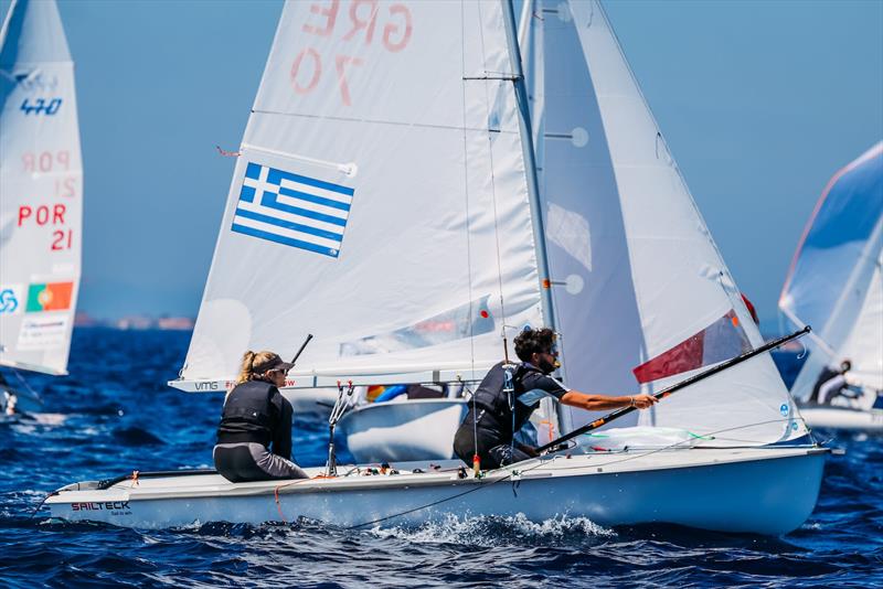 French Olympic Week Day 1 - photo © Sailing Energy / French Olympic Week Hyères