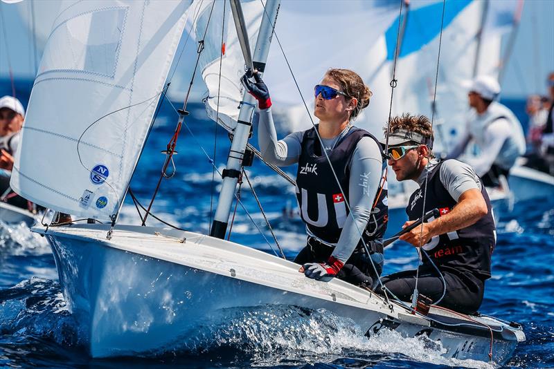French Olympic Week Day 1 - photo © Sailing Energy / French Olympic Week Hyères