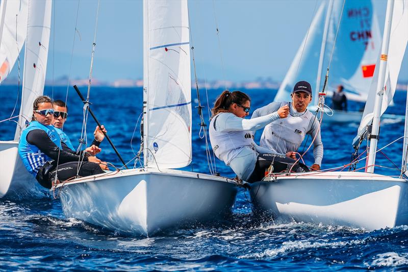 French Olympic Week Day 2 - photo © Sailing Energy / French Olympic Week Hyères