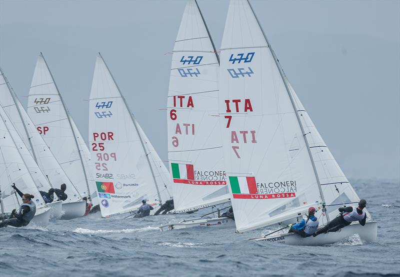 57th French Olympic Week in Hyères - Day 3 photo copyright Sailing Energy / French Olympic Week Hyères - TPM taken at COYCH Hyeres and featuring the 470 class