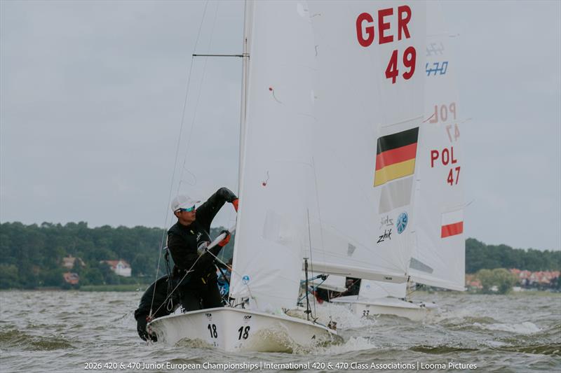 470 and 420 Junior European Championship at Nida, Lithuania - Day 4 - photo © Looma Pictures / International 420 & 470 Class Associations
