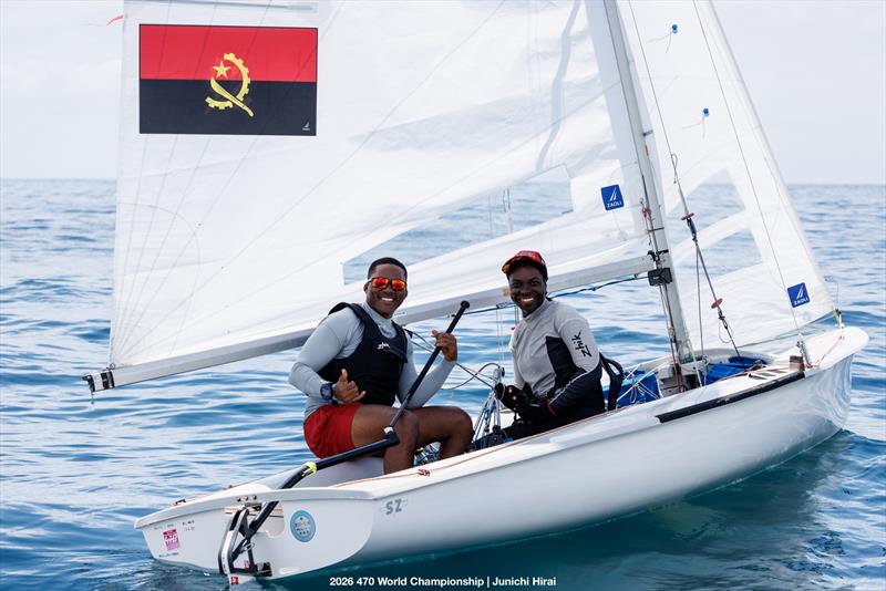 470 World Championship 2026 in Enoshima - practice racing - photo © Junichi Hirai / 470 Worlds 2026