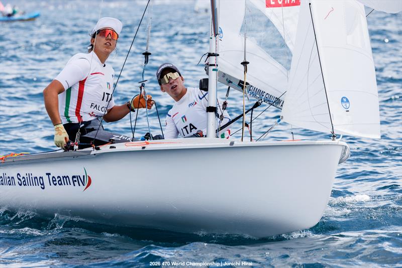 470 World Championship 2026 in Enoshima - practice racing - photo © Junichi Hirai / 470 Worlds 2026
