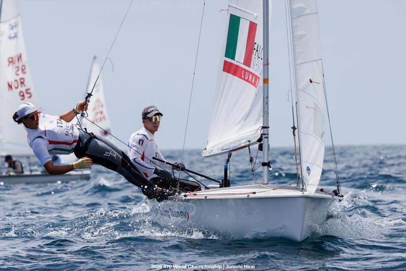 470 World Championship 2026 in Enoshima - practice racing - photo © Junichi Hirai / 470 Worlds 2026