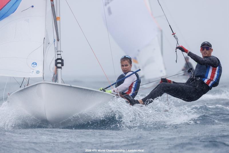 470 World Championship 2026 in Enoshima - day 2 - photo © Junichi Hirai / 470 Worlds 2026