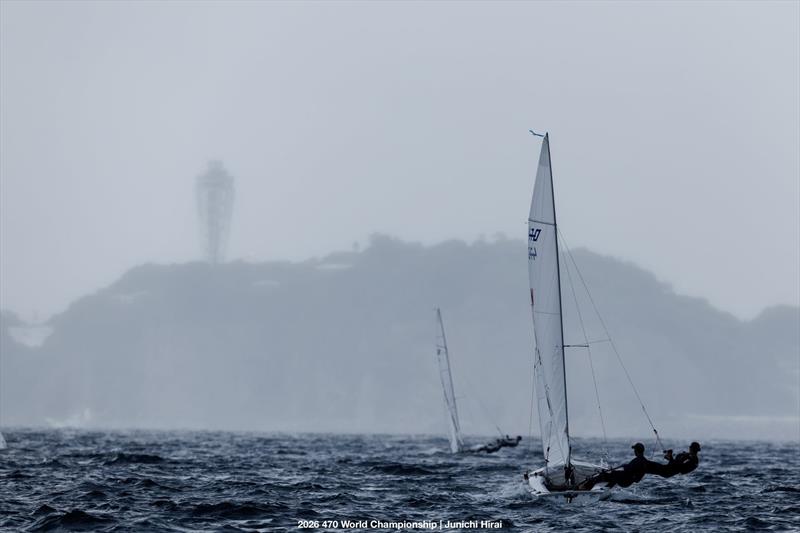 470 World Championship 2026 in Enoshima - day 2 - photo © Junichi Hirai / 470 Worlds 2026