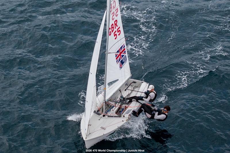 470 World Championship 2026 in Enoshima - Day 4 - photo © Junichi Hirai / 470 Worlds 2026