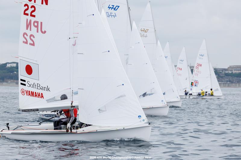 470 World Championship 2026 final day - photo © Junichi Hirai / 470 Worlds 2026