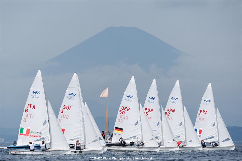 470 World Championship 2026 final day - photo © Junichi Hirai / 470 Worlds 2026