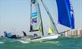 © Jen Edney / EdneyAP / 49er Class 49er duo Dylan Fletcher and Alain Sign sail to World Championship bronze in Clearwater, Florida © Jen Edney / EdneyAP / 49er Class