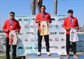 Long Beach Olympic Classes Regatta - Men's iQFOil Podium © Bronny Daniels