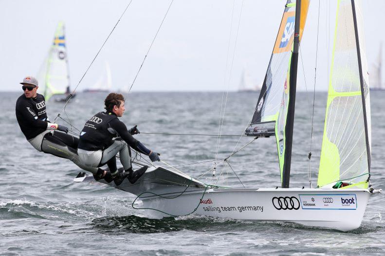 Erik Heil and Thomas Ploessel who won Olympic bronze in the 49er last year at Rio 2016, will compete at Kieler Woche photo copyright Kieler Woche / segel-bilder.de taken at Kieler Yacht Club and featuring the 49er class