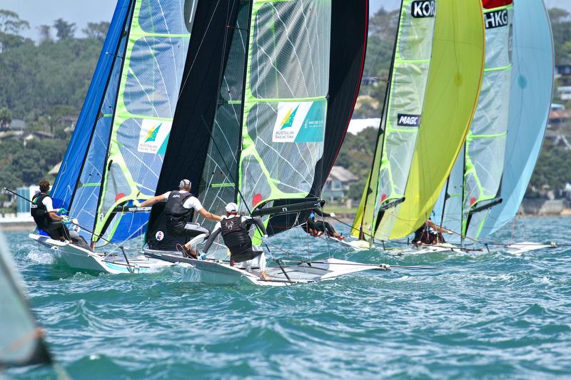 Oceanbridge NZL Sailing Regatta, Day 3, February 5, 2018, Murrays Bay SC - photo © Richard Gladwell