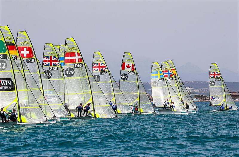 49er fleet - 49th Trofeo Princesa Sofia Iberostar - photo © Jesús Renedo / Trofeo Princesa Sofia Iberostar