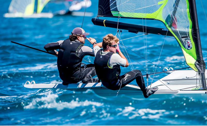 Day - 4: 49th Trofeo Princesa Sofia Iberostar photo copyright Jesus Renedo / Sailing Energy / Trofeo Princesa Sofia Iberostar taken at  and featuring the 49er class