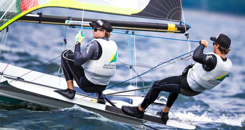 David Gilmour and Joel Turner have been in good form photo copyright David Sygall taken at  and featuring the 49er class