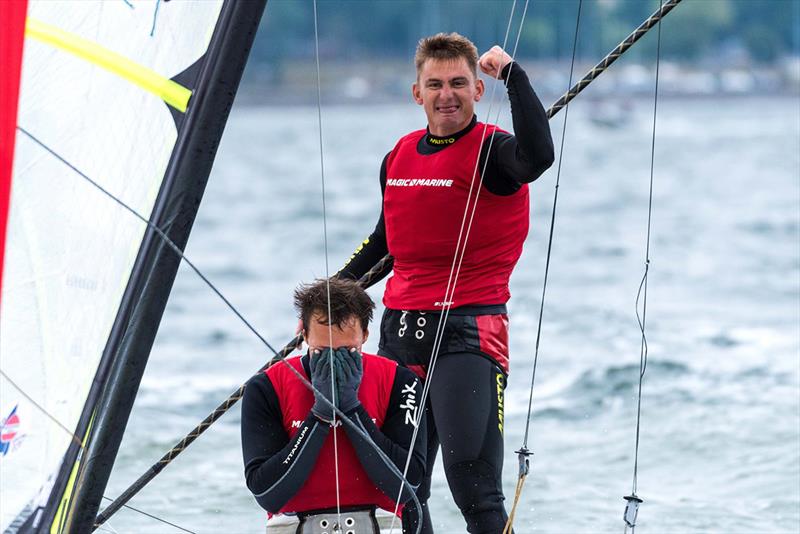 2018 49er & Nacra European Championship - Day 6 - photo © Drew Malcolm