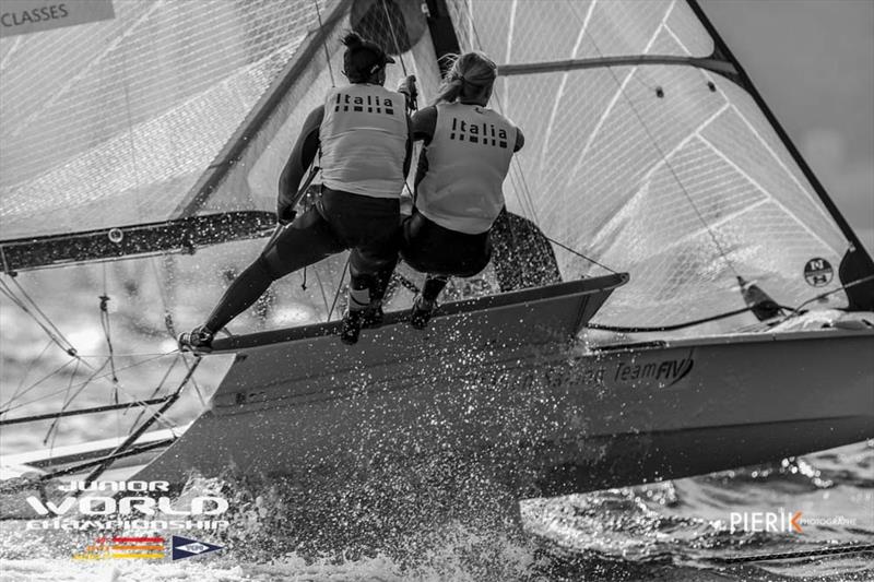 2018 49er, 49erFX & Nacra 17 Junior World Championships photo copyright Pierick Jeannoutot taken at  and featuring the 49er class