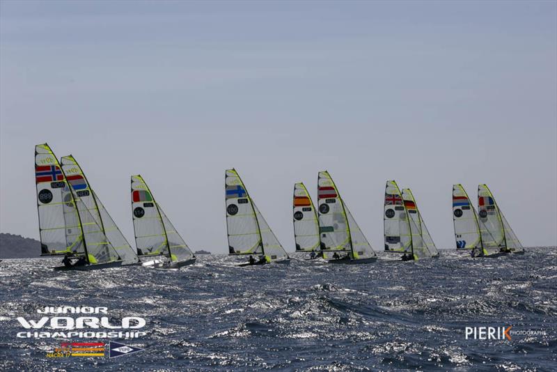 2018 49er, 49erFX & Nacra 17 Junior World Championships photo copyright Pierick Jeannoutot taken at  and featuring the 49er class