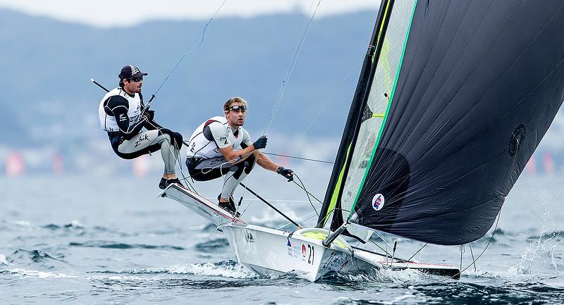  (NZL) - Sailing World Cup - Enoshima - Day 2 - September 12, 2018 - photo © Jesus Renedo / Sailing Energy